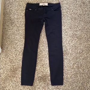 Hollister Navy Blue Jean legging
